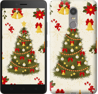 

Чехол Новогодняя елка для Lenovo K6 Note 594481