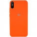 Чехол Silicone Cover Full Protective (AA) для Xiaomi Redmi 9A (Оранжевый / Orange)