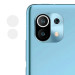 Гнучке захисне скло 0.18mm на камеру (тех.пак) на Xiaomi Mi 11 Lite (Прозорий)