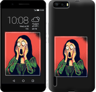 

Чехол Мона Лиза для Huawei Honor 6 Plus 808344