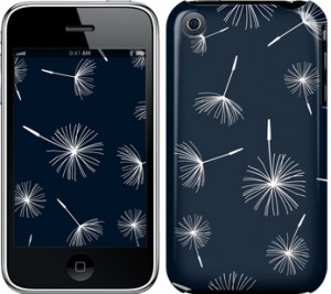 Чехол одуванчики для iPhone 3Gs