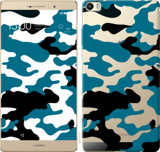 

Чехол Камуфляж прозрачный фон для Huawei P8 Max 913116