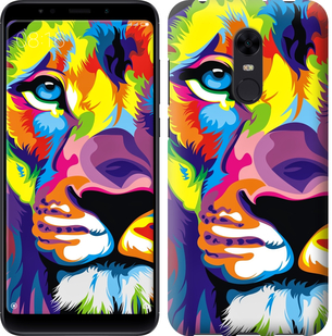 

Чохол Різнобарвний лев для Xiaomi Redmi Note 5 (Single Camera) 639572