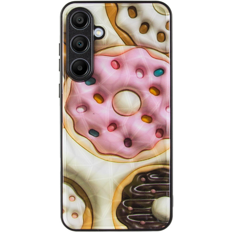 Фото TPU+PC чехол Prisma Fluffie для Samsung Galaxy A36 5G (Donut) на vchehle.ua