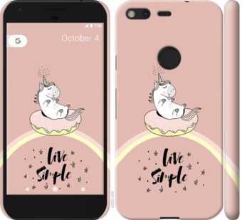 

Чехол Единорожка в пончике для Google Pixel 719712