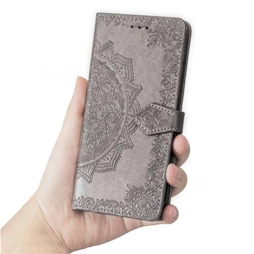 Заказать Кожаный чехол-книжка Art Case с визитницей для Xiaomi Redmi 4a (Серый) на vchehle.ua