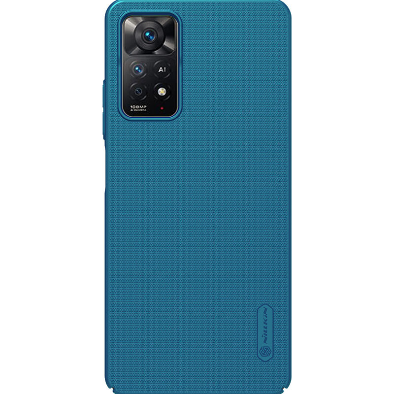 Чехол Nillkin Matte для Xiaomi Redmi Note 11 Pro 4G/5G / 12 Pro 4G (Бирюзовый / Peacock blue)