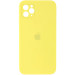 Чохол Silicone Case Square Full Camera Protective (AA) на Apple iPhone 11 Pro Max (6.5") (Жовтий / Yellow)