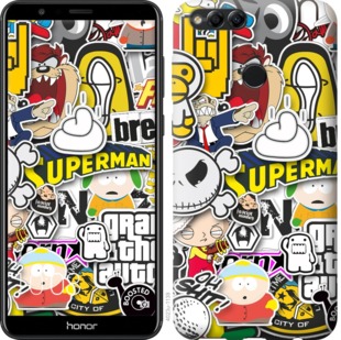 

Чохол Popular logos на Huawei Honor 7X 657703