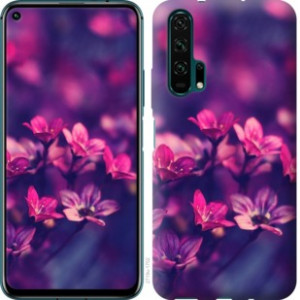 Чехол Пурпурные цветы для Huawei Honor 20 Pro