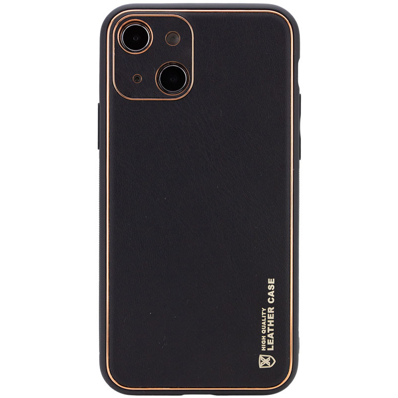 

Кожаный чехол Xshield для Apple iPhone 13 (6.1") (Черный / Black) 1210451