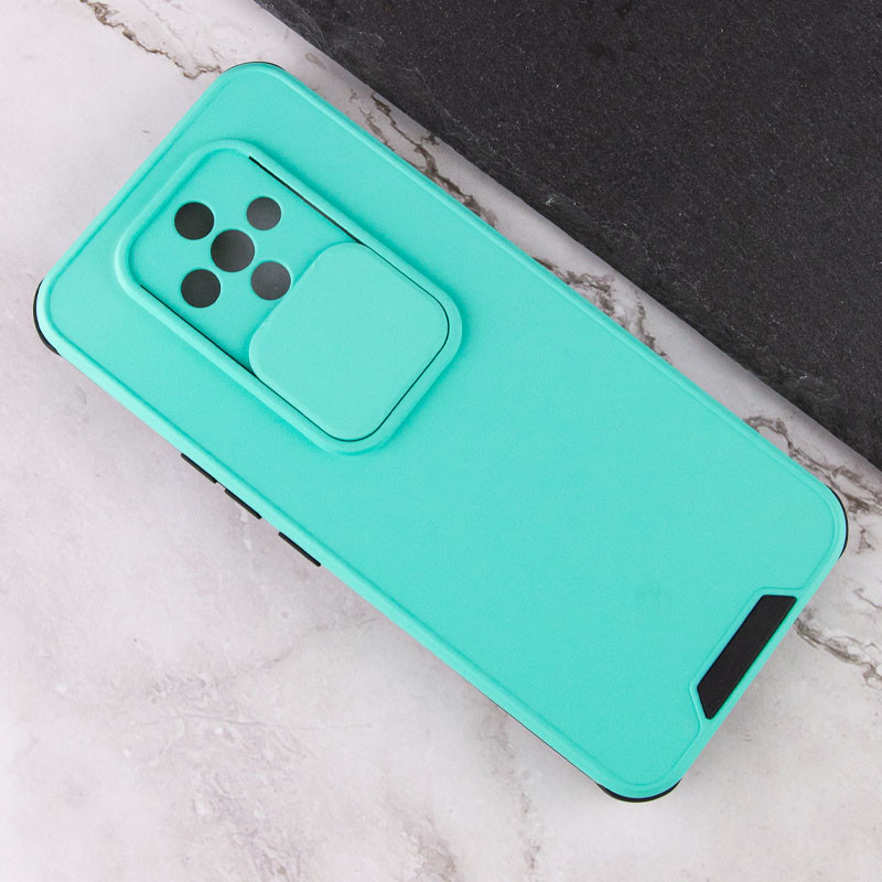 TPU+PC чехол Lens series для TECNO Spark 6 (Мятный) в магазине vchehle.ua