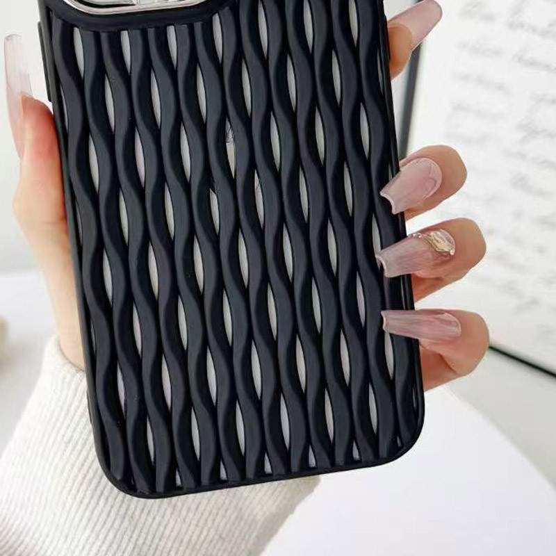 Фото Чехол TPU Ribbio для Apple iPhone 15 (6.1") (Black) на vchehle.ua