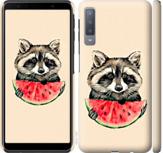 

Чехол Енотик с арбузом для Samsung Galaxy A7 (2018) A750F 799554