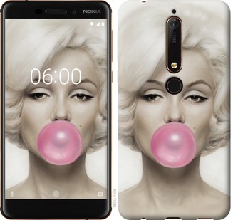 

Чехол Мэрлин Монро для Nokia 6.1 689245