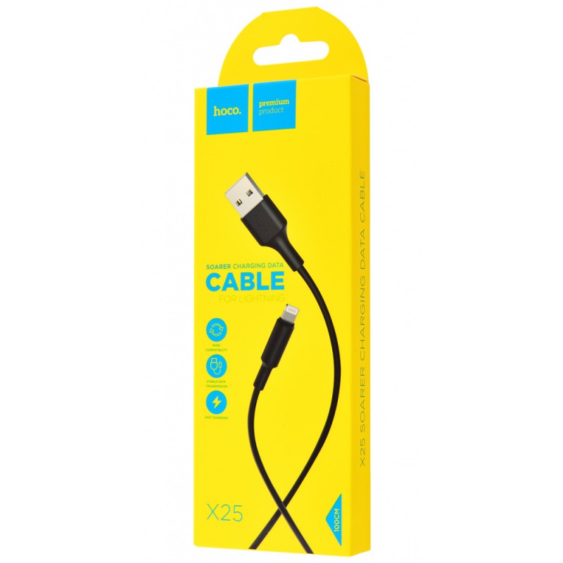 Кабель hoco. Кабель Hoco x25 Soarer USB - Lightning 1 м. USB кабель Hoco x25 Soarer Charging data Cable for. Hoco x25 Soarer Charging data Cable for Lightning. Кабель Hoco x 25 Lightning белый.