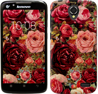 

Чехол Цветущие розы для Lenovo A388t 235736