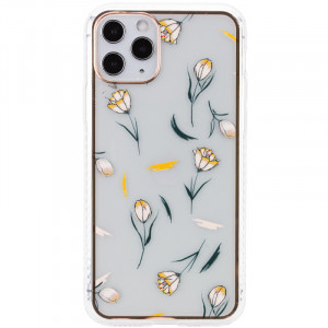 TPU+PC чехол Flowers для Apple iPhone 11 Pro (5.8")