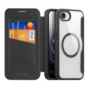 Чехол-книжка Dux Ducis Skin X Pro with Magnetic safe для Apple iPhone 16e (6.1")