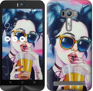 

Чехол Арт-девушка в очках для Asus ZenFone Selfie ZD551KL 247248