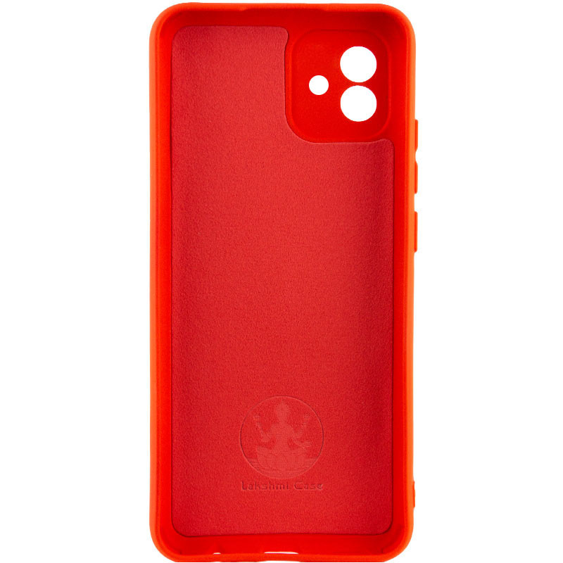 Фото Чохол Silicone Cover Lakshmi Full Camera (A) на Samsung Galaxy A04 (Червоний / Red) на vchehle.ua