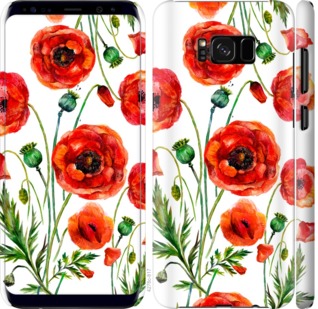 

Чехол Нарисованные маки для Samsung Galaxy S8 Plus 743750