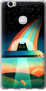 

Чохол Кот, нло, радуга, рыба для Huawei Honor Note 8 1403230