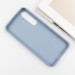 TPU чохол Bonbon Metal Style на Samsung Galaxy S23 (Блакитний / Mist blue) в магазині vchehle.ua