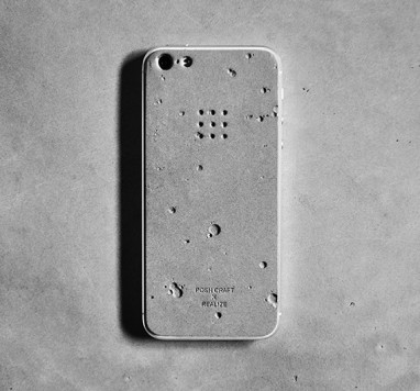 Чехлы из бетона для iPhone