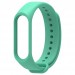 Силиконовый ремешок для Xiaomi Mi Band 3/4 (Бирюзовый)