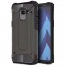 Бронированный противоударный TPU+PC чехол Immortal для Samsung J600F Galaxy J6 (2018) (Металл / Gun Metal)