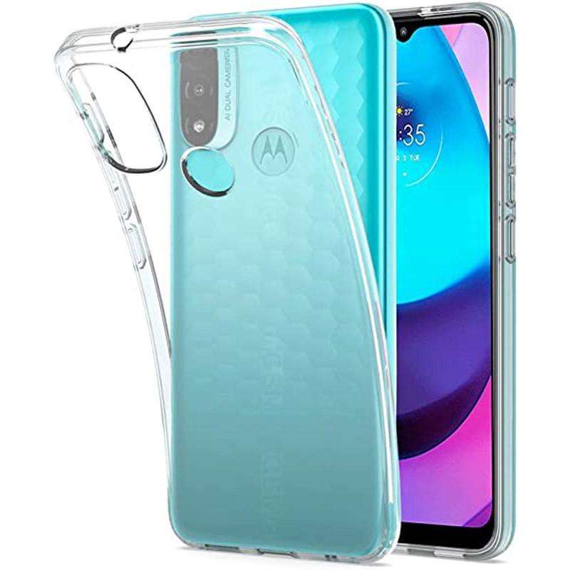 TPU чохол Epic Transparent 1,5mm на Motorola Moto E20