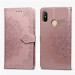 Кожаный чехол (книжка) Art Case с визитницей для Xiaomi Redmi Note 6 Pro (Розовый) в магазине vchehle.ua