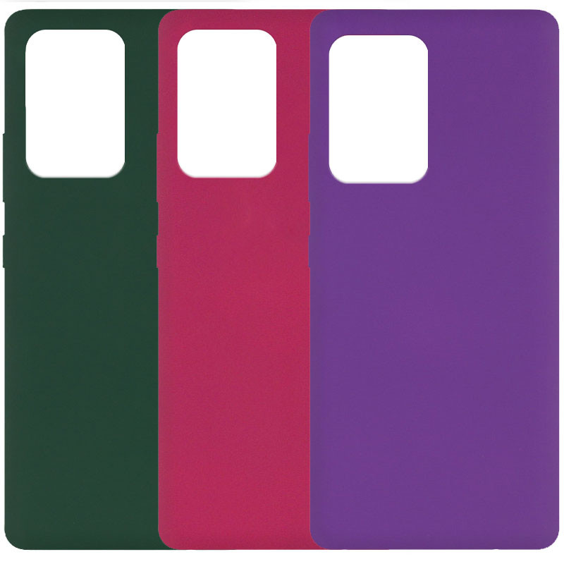 Чехол Silicone Cover Full without Logo (A) для Samsung Galaxy A72 4G / A72 5G