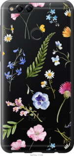 

Чехол Цветочный фон v2 для Huawei Honor 7X 1440319