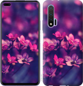 Чехол Пурпурные цветы для Huawei Nova 6