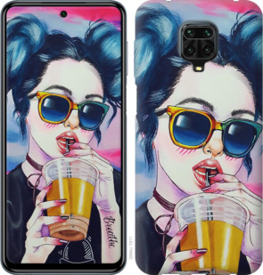 

Чохол Арт-дівчина в окулярах на Xiaomi Redmi Note 9S 932193