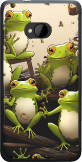 

Чохол Жабки на HTC One M7 1641494