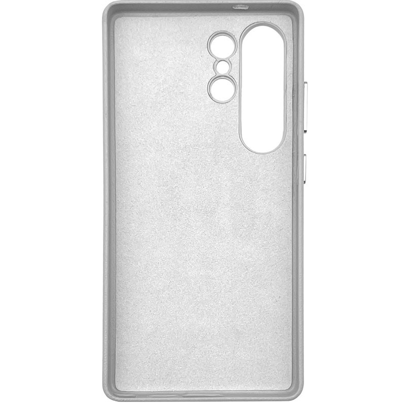 Фото Кожаный чехол Leather Case (AAA) для Samsung Galaxy S25 Ultra (Stone) на vchehle.ua