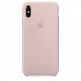 Чехол Silicone Case (AA) для Apple iPhone X (5.8") / XS (5.8") (Розовый / Pink Sand)