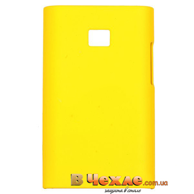 TPU (6 цветов) для LG Optimus L3 E400 (Желтый (глянец))