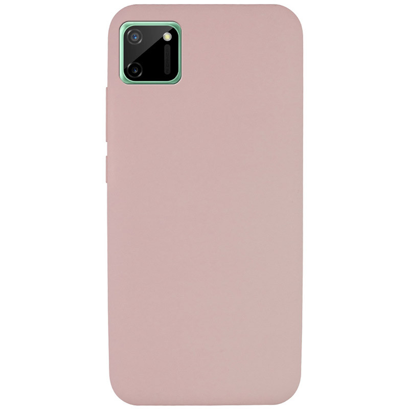 Чохол Silicone Cover Full without Logo (A) на Realme C11 (Рожевий / Pink Sand)