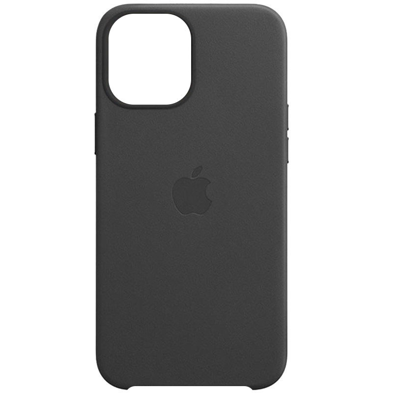 Уценка Кожаный чехол Leather Case (AAA) для Apple iPhone 11 Pro (5.8") (Эстетический дефект / Black)