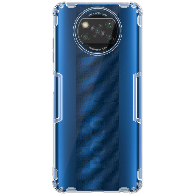 TPU чохол Nillkin Nature Series на Xiaomi Poco X3 NFC / Poco X3 Pro (Прозорий (прозорий))