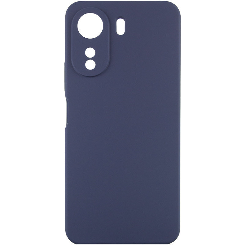 Чохол TPU GETMAN Liquid Silk на Xiaomi Redmi 13C / Poco C65 (Синій / Midnight Blue)