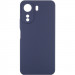 Чохол TPU GETMAN Liquid Silk на Xiaomi Redmi 13C / Poco C65 (Синій / Midnight Blue)