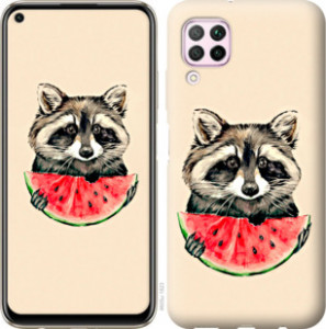 Чехол Енотик с арбузом для Huawei P40 Lite
