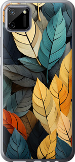 

Чохол Кольорове листя на Realme C11 2020 1629689