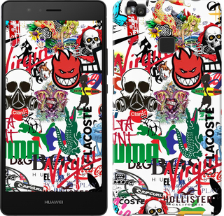 

Чохол Many different logos на Huawei P9 Lite 638126