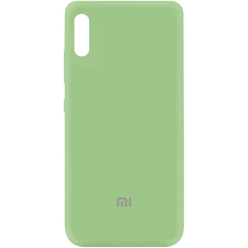 Чехол Silicone Cover My Color Full Protective (A) для Xiaomi Redmi 9A (Мятный / Mint)